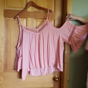 A.Byer Pink Tank w/Sleeves